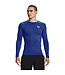 Under Armour UA HG Armor Comp LS- Royal / / Blanco