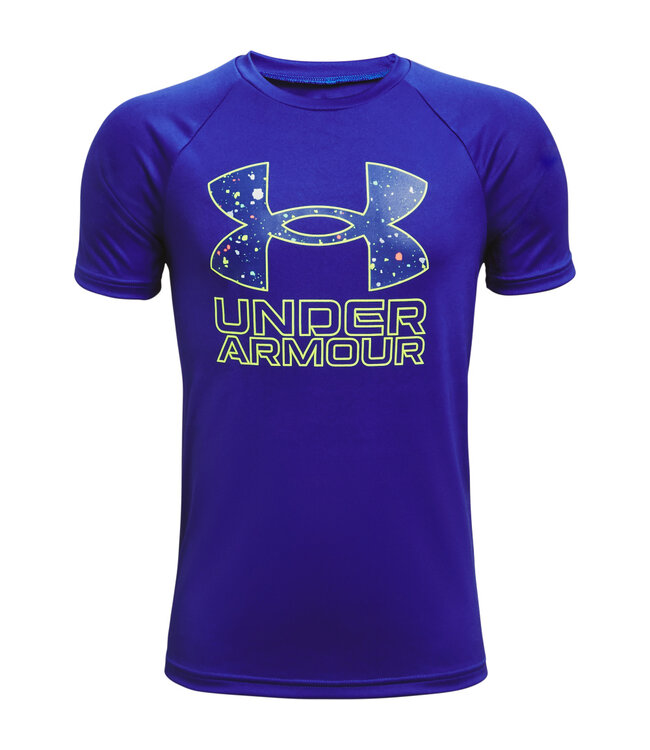 Under Armour UA Tech Hybrid Prt Fill SS-Ultra Indigo - Men