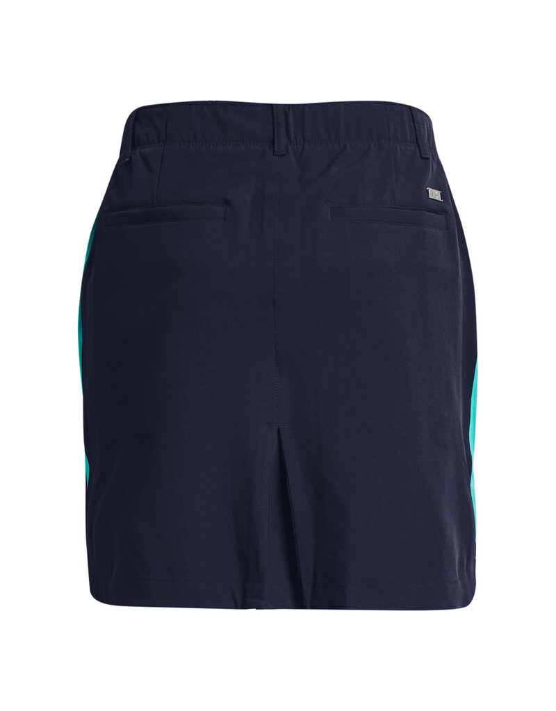 Under Armour UA Links Woven Skort-Midnight Navy / Neptune / Metallic Silver