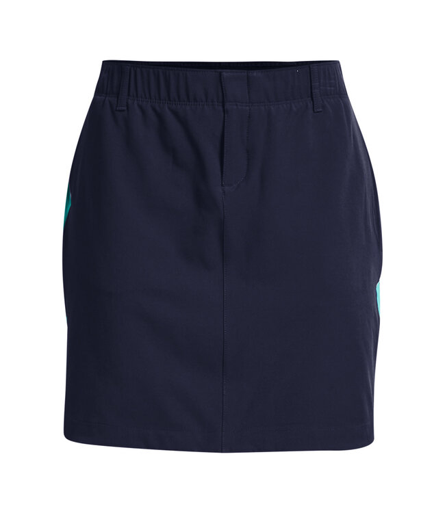 Under Armour UA Links Woven Skort-Midnight Navy / Neptune / Metallic Silver