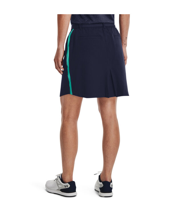 Under Armour UA Links Woven Skort-Midnight Navy / Neptune / Metallic Silver