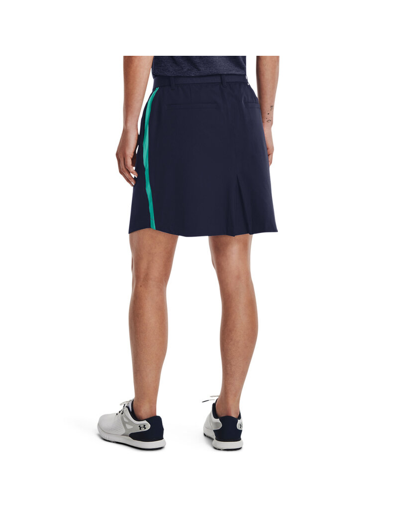 Under Armour UA Links Woven Skort-Midnight Navy / Neptune / Metallic Silver