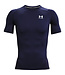 Under Armour UA HG Armor Comp SS- Azul marino - Azul - Hombre