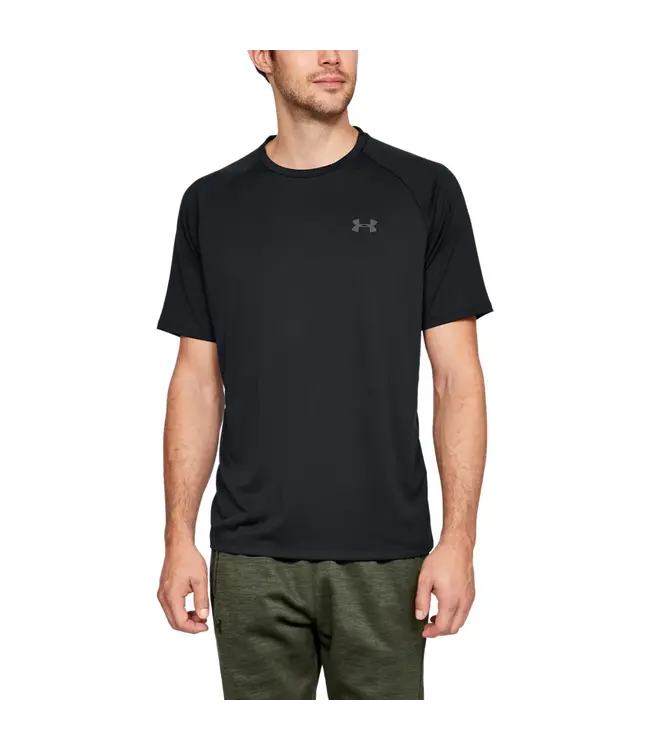 Under Armour UA Tech 2.0 SS T-Shirt - Schwarz - Herren