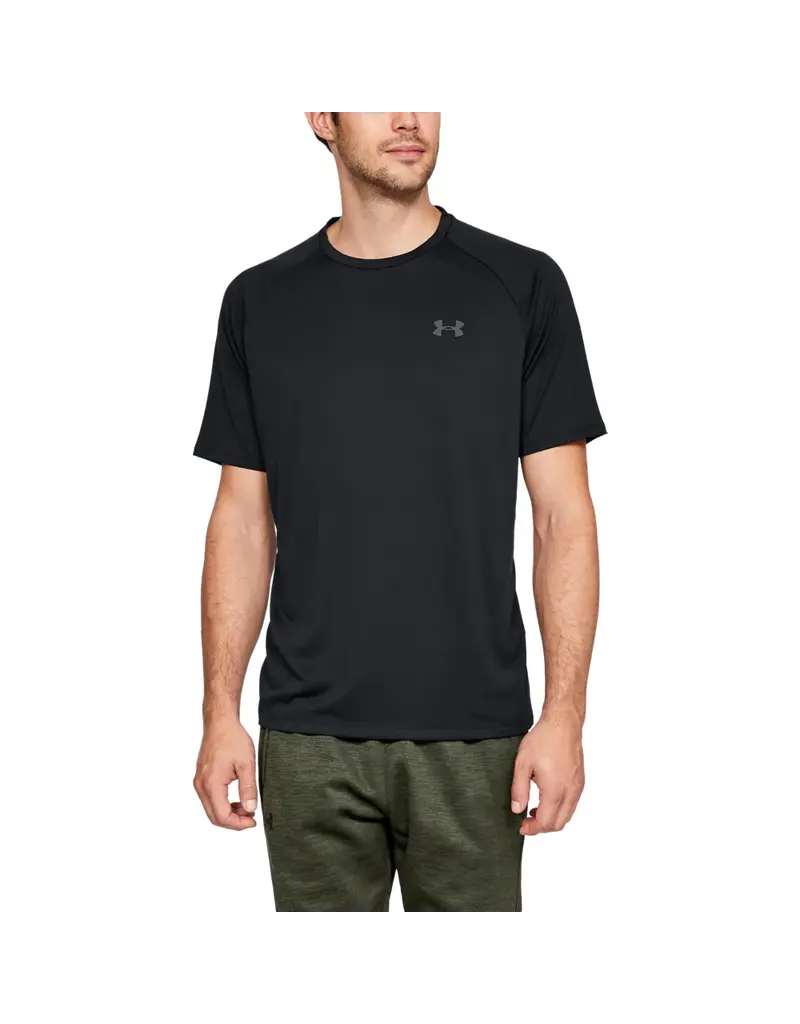 Under Armour UA Tech 2.0 SS T-shirt - Zwart - Heren