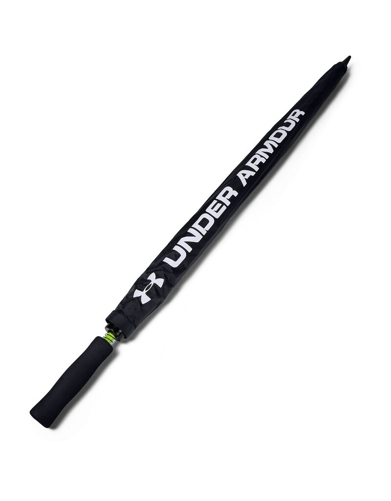 Under Armour GOLFPARAPLU (DC) ZWART/HIGH VIS GEEL