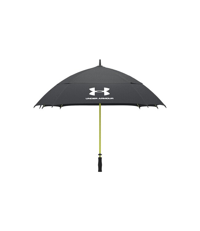 Under Armour PARAPLUIE DE GOLF (DC) NOIR/JAUNE HAUTE VISITÉ