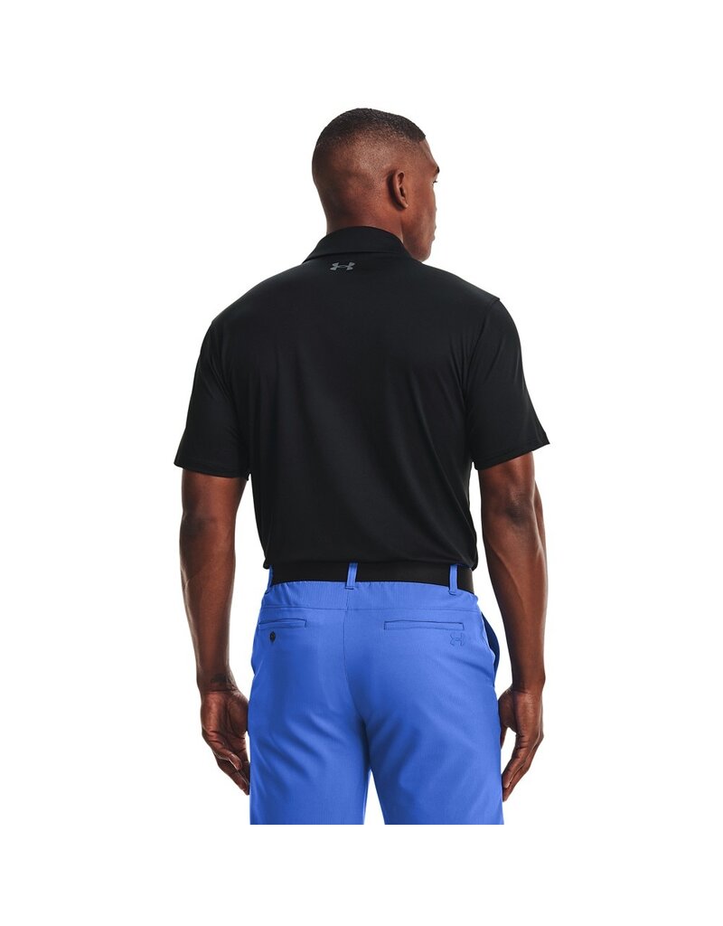 Under Armour UA T2G Polo-Schwarz / / Pitch Grey