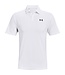 Under Armour T2G Polo-Weiß / Pechgrau