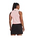 Under Armour UA Zinger Point Slvls Polo-wit/roze zand/metallic zilver