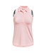 Under Armour UA Zinger Point Slvls Polo-wit/roze zand/metallic zilver