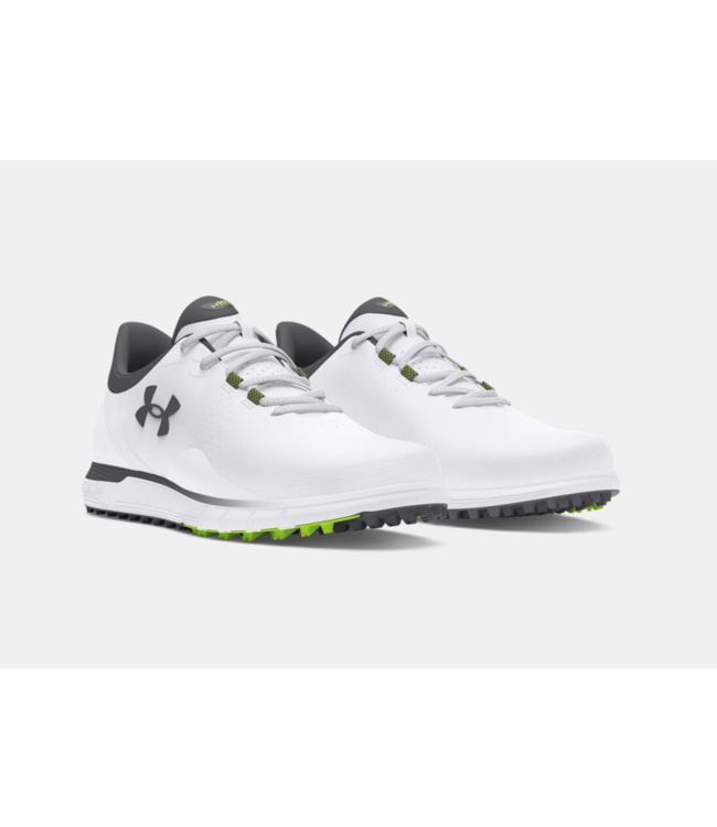 Under Armour Herengolfschoenen UA Drive Fade Spikeless - Wit / Groen / Grijs