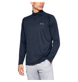 Under Armour UA Tech 2.0 1/2 Zip - Navy Blauw