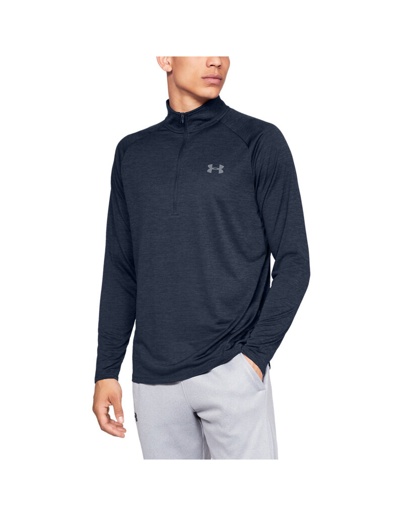 Under Armour UA Tech 2.0 1/2 Zip - Navy Blue - Men
