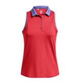 Under Armour Damespolo UA Playoff Jacquard zonder mouwen
