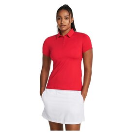 Under Armour Damespolo UA Tee To Green - Rood