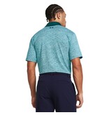 Under Armour Herenpolo UA Tee To Green Printed - Teal