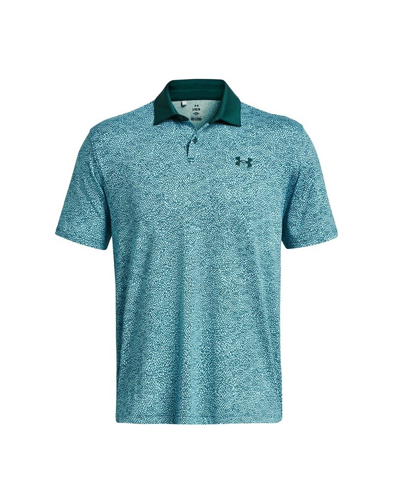 Under Armour Herenpolo UA Tee To Green Printed