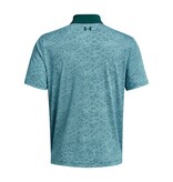 Under Armour Herenpolo UA Tee To Green Printed - Teal
