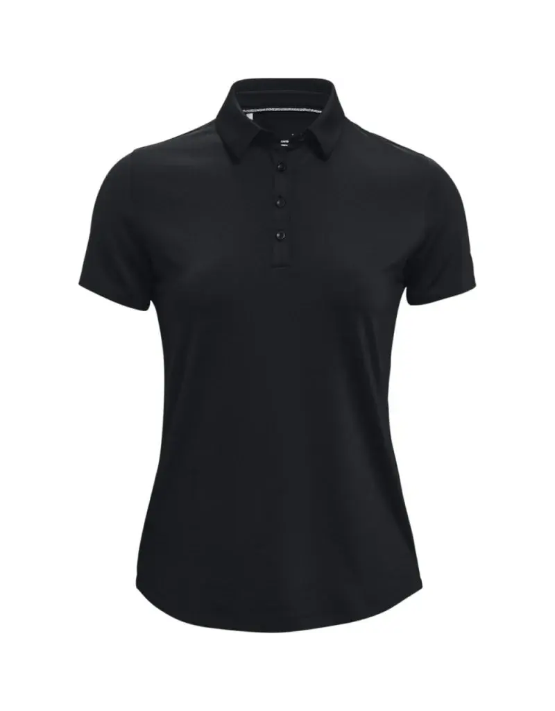Under Armour UA Zinger Short Sleeve Polo-Black / / Black