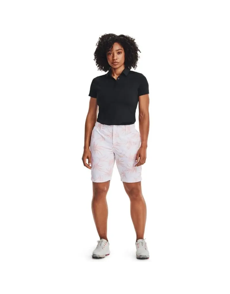 Under Armour Polo UA Zinger Manga Corta-Negro / / Negro