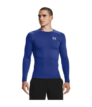 Under Armour UA HG Armor Comp LS- Royal / / Wit