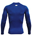 Under Armour UA HG Armor Comp LS- Royal / / Blanco