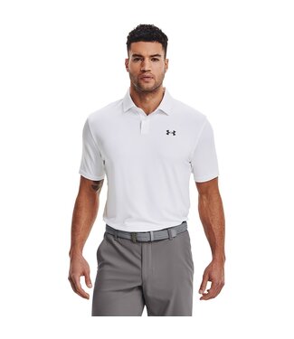 Under Armour T2G Polo-White / Pitch Gray / Men