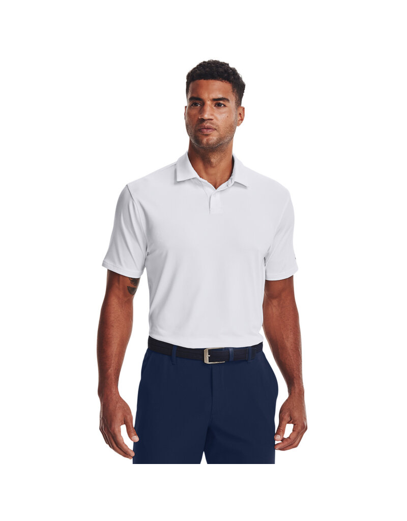 Under Armour UA CRSTBL T2G Polo-White