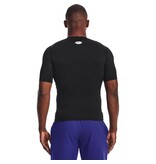 Under Armour HG Compressie SS-Zwart T-shirt Fitness - Mannen
