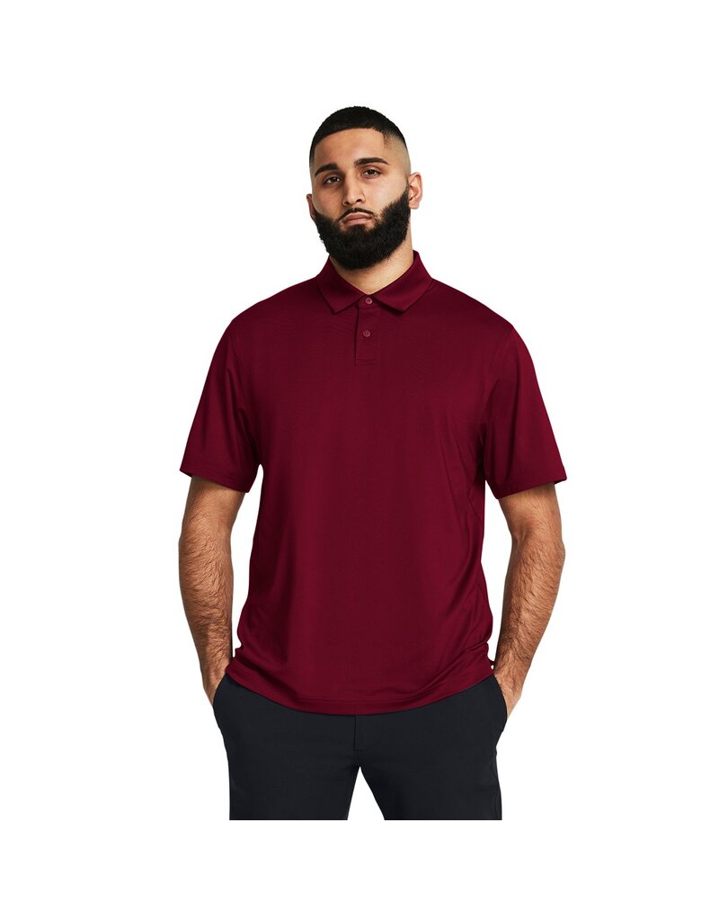 Under Armour UA T2G Polo LB-Cardinal - Golfpolo - Mannen