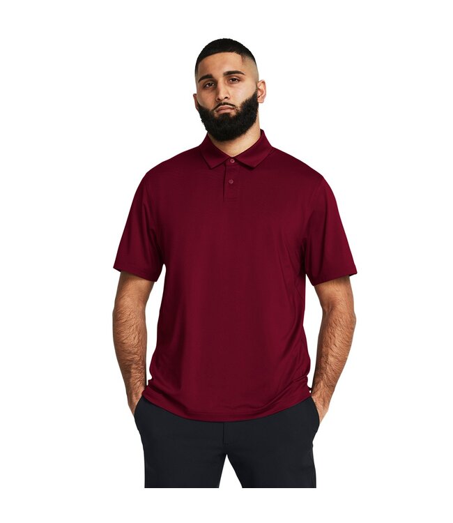 Under Armour UA T2G Polo LB-Cardinal - Golfpolo - Mannen