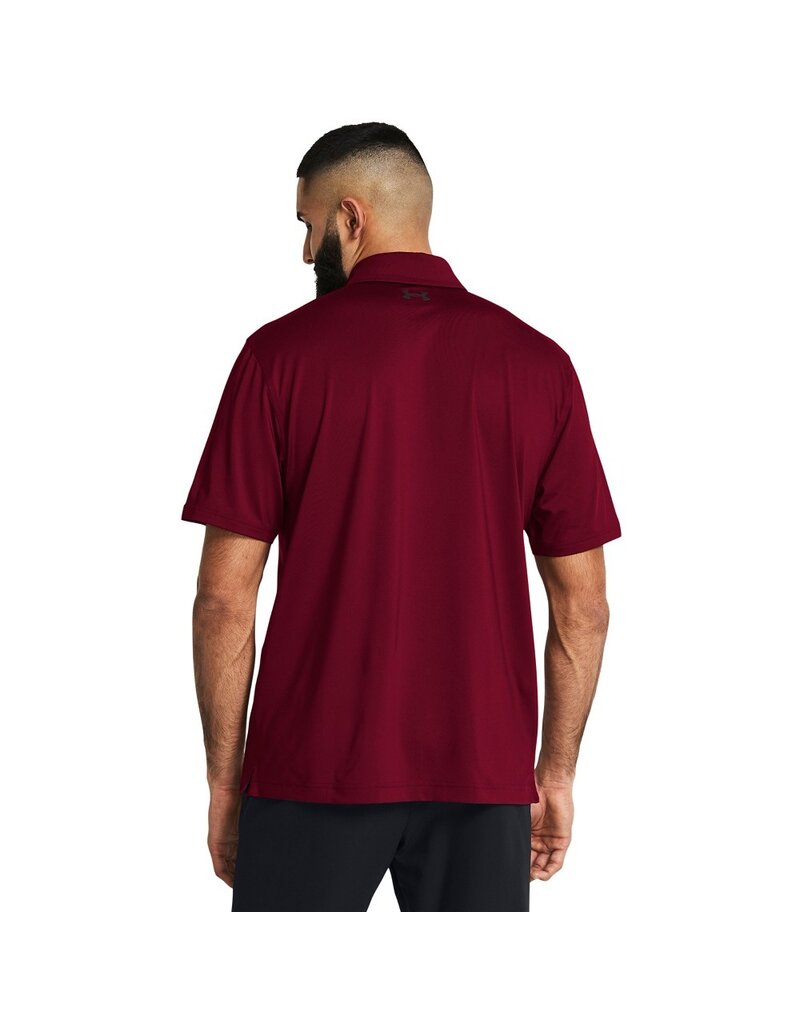 Under Armour UA T2G Polo LB-Cardinal - Golfpolo - Mannen