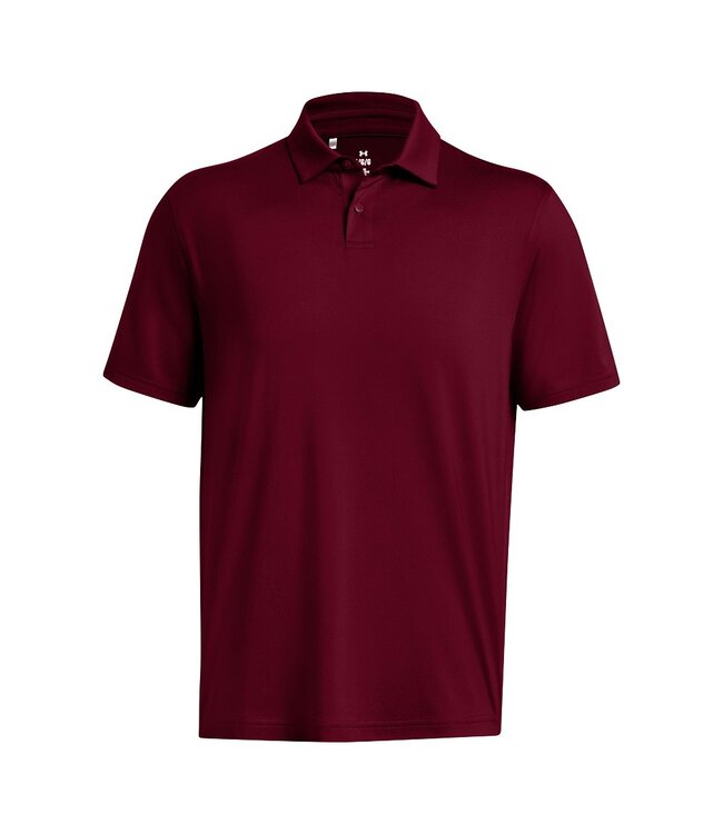 Under Armour UA T2G Polo LB-Cardinal - Golfpolo - Mannen