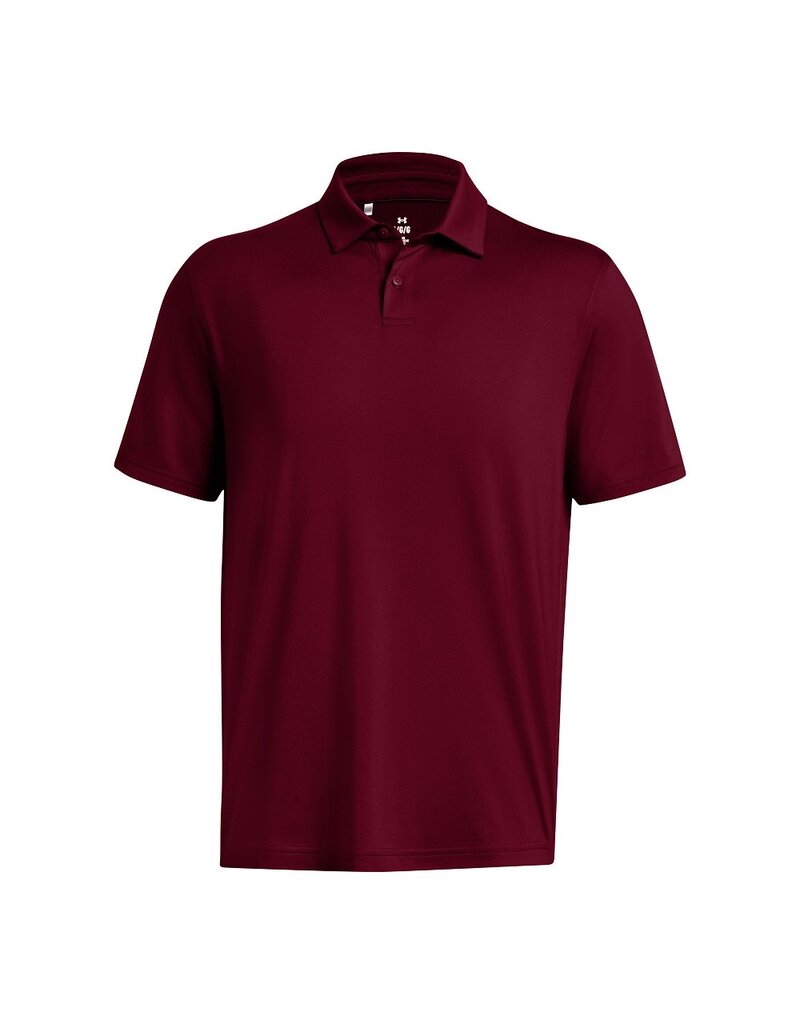 Under Armour UA T2G Polo LB-Cardinal - Golfpolo - Mannen