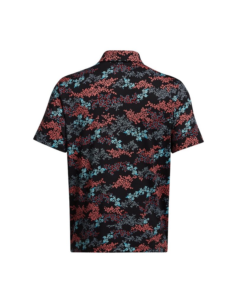 Under Armour Herenpolo UA Playoff 3.0 Printed - Golf - Muticolour / Teal / Azalea / Camo