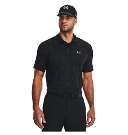 Under Armour Playoff Polo 3.0 Print Zwart - Golf Polo - Mannen