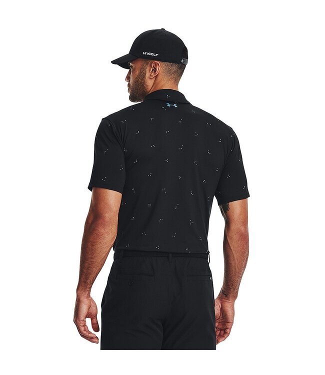 Under Armour Playoff Polo 3.0 Print Zwart - Golf Polo - Mannen