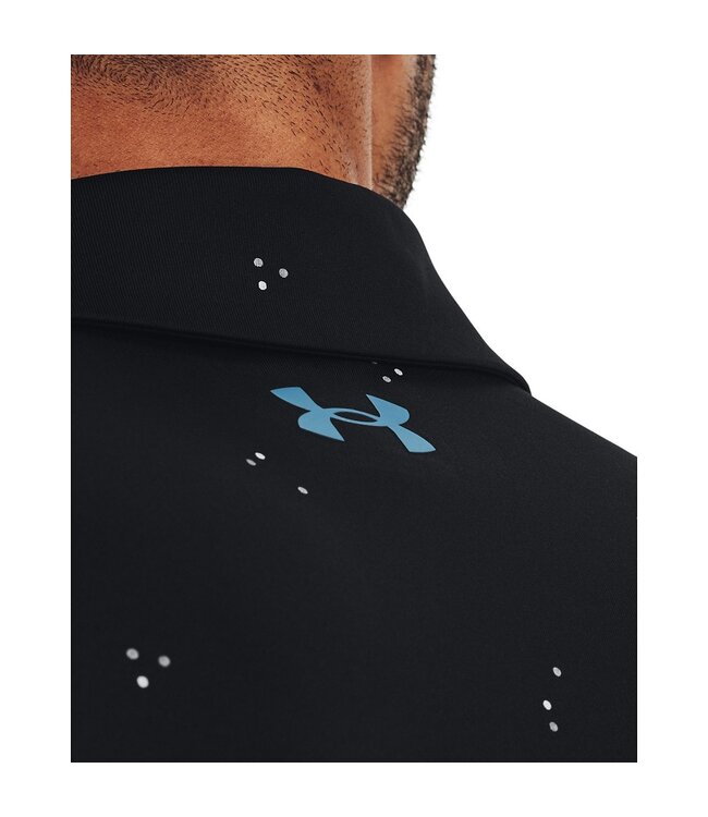 Under Armour Playoff Polo 3.0 Print Zwart - Golf Polo - Mannen
