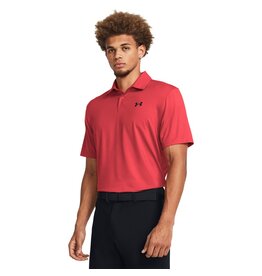 Under Armour Herenpolo UA Tee To Green - Rood - Mannen