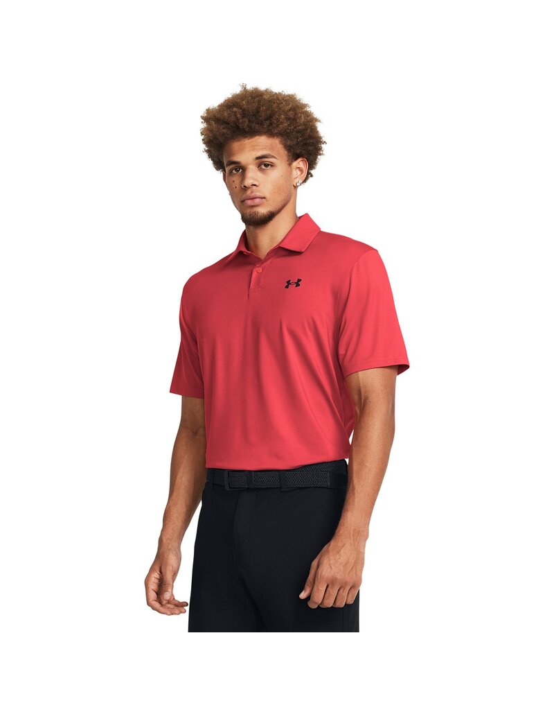 Under Armour Herenpolo UA Tee To Green - Rood - Mannen