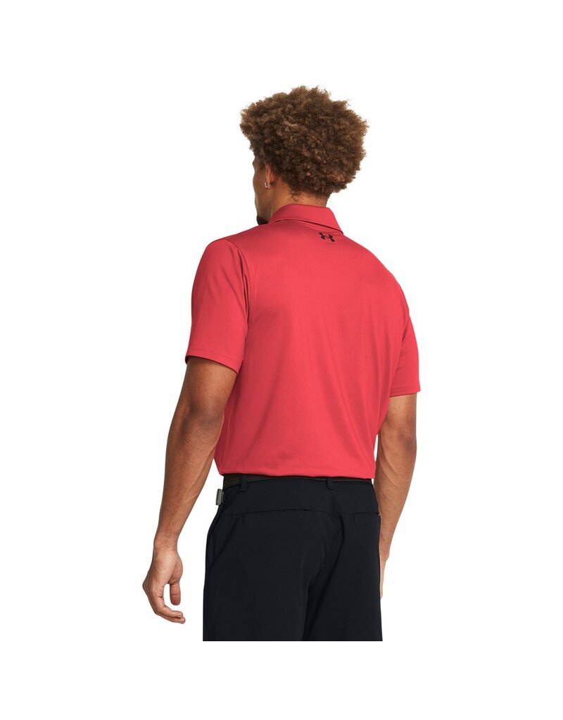 Under Armour Herenpolo UA Tee To Green - Rood - Mannen