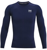 Under Armour UA HG Armor Comp LS - Marineblau - Herren