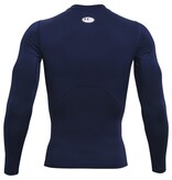 Under Armour UA HG Armor Comp LS - Marineblau - Herren