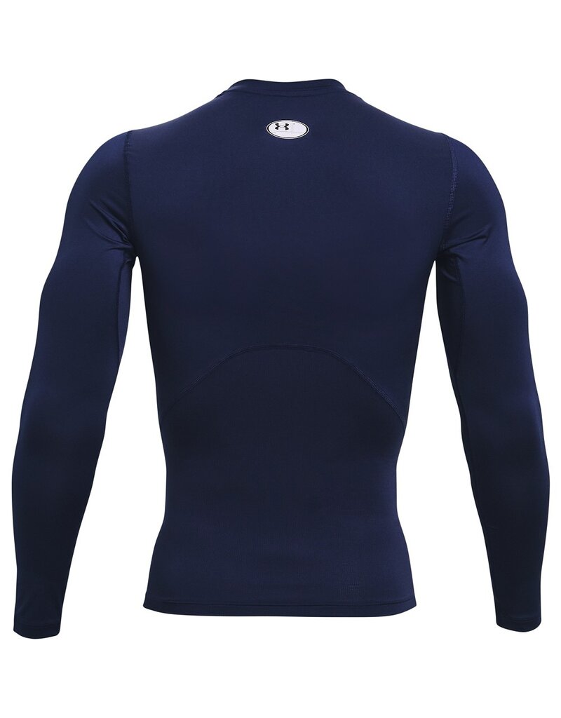 Under Armour UA HG Armor Comp LS - Marineblau - Herren