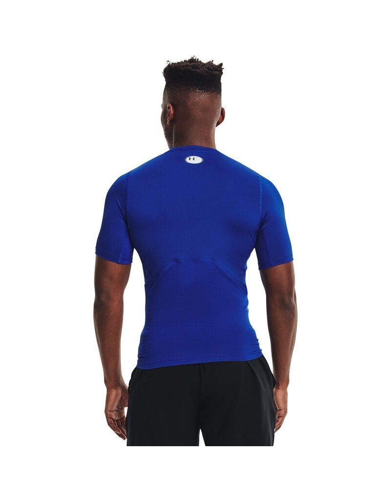 Under Armour UA HG Armour Comp SS- Royal Blue - Hombre