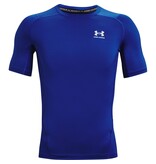 Under Armour UA HG Armour Comp SS - Königsblau - Herren