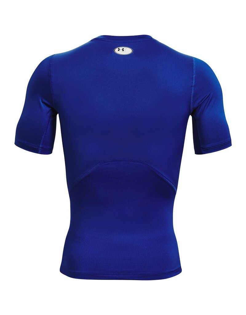 Under Armour Herenshirt HeatGear® Armour met korte mouwen - Blauw