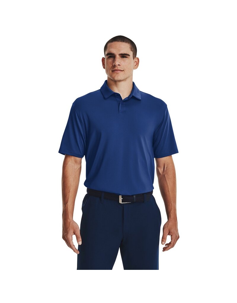 Under Armour UA CRSTBL T2G Polo - Blauw - Golfpolo - Mannen