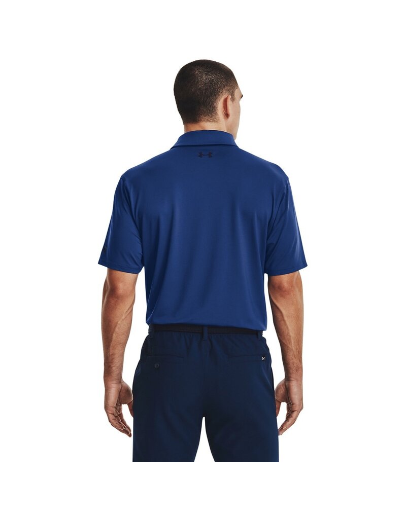 Under Armour UA CRSTBL T2G Polo - Blauw - Golfpolo - Mannen